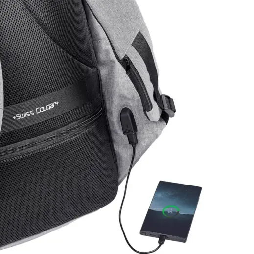 Swiss Cougar Palencia Anti-Theft Laptop Backpack Display Phone